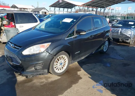 2013 Ford C-Max Hybrid Sel z USA, uszkodzony, nr VIN 1FADP5BU8DL527613